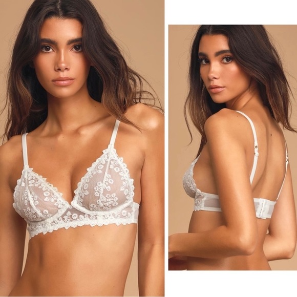 Free People Other - SALE✨Free People Intimately Free Veronica Underwire Bra in White NWT Size 34B